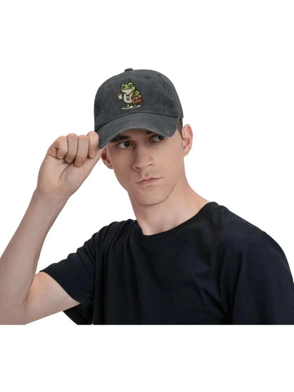 Funny Adjustable Cotton Baseball Cap for Men & Women, Embroidered Dad Hat